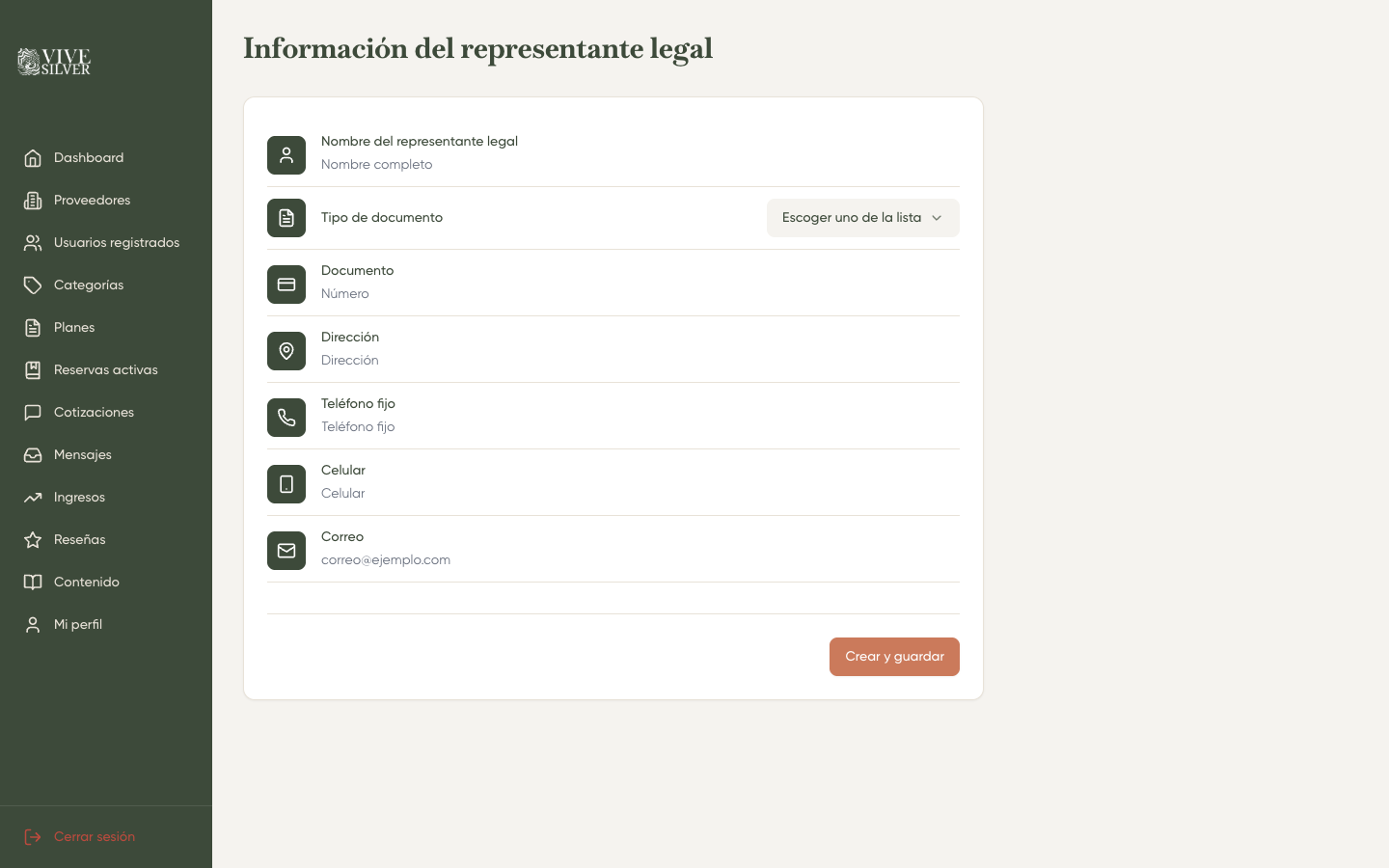 Crear empresa - Paso 2